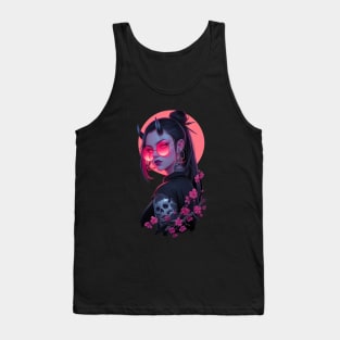 Asian Demon Girl Tank Top